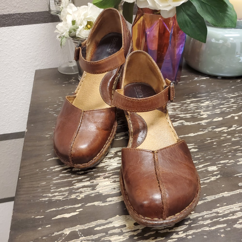 Brown Leather Women's Shoes